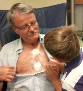 EKG og telemetri før hjerteoperasjon 