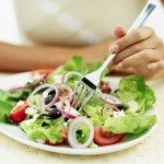 Grønnsaksalat er uten kolesterol
