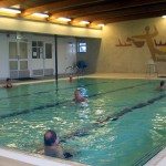Vanngymnastikk er et viktig element i hjerterehabilitering. (foto: johnsteffensen. No)