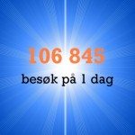Rekordbesøk for www. Johnsteffensen. No