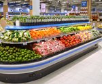 Nordby supermarkets frukt- og grønnsaksavdeling