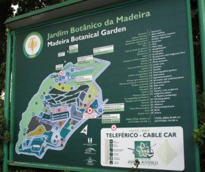 Oversikt over en av de fantastiske hagene på madeira; jardim botanico. Www. Johnsteffensen. No