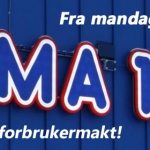 Jeg dropper rema 1000 fra og med mandag 16. Januar 2017