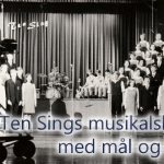 Håndholdt mobil mens du kjører, kan koste deg dyrt... 3 Slik var innholdet i ten sing bergens aller første show i 1968, programmet som tok landet med storm. Www. Johnsteffensen. No