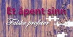 Et åpent sinn handler om tro og tvil. Www. Johnsteffensen. No