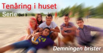 Demningen brister, og det blir mamma og pappa som får det....