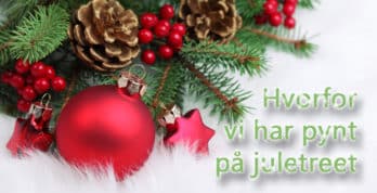 Julens symboler. Hva betyr de? Hvorfor vi har pynt på juletreet. Www. Johnsteffensen. No