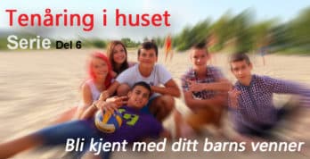Bli kjent med ditt barns venner. www.johnsteffensen.no