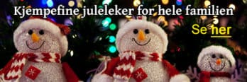Johnsteffensen. No har norges beste utvalg av festleker til liten og stor. Og de er gratis.
