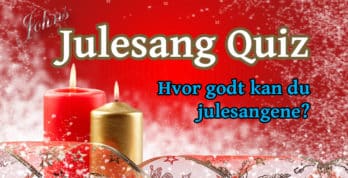 Hvor godt kan du julesangene? Sjekk denne interaktive quizen om julens sanger. www.johnsteffensen.no