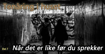 Tenåringssjokket. Hva du bør gjøre før du sprekker... www.johnsteffensen.no