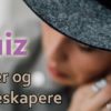 Interaktiv quiz om moter og moteskapere