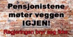 Snart er det klart for trygdediktatet. Regjeringen gidder ikke snakke med de det gjelder. Www. Johnsteffensen. No