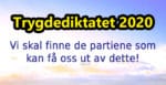Trygdeoppgjøret: stem på de partiene som vil ta oss ut av dette...