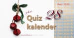 Quizkalender 40 13 Quizkalender 28