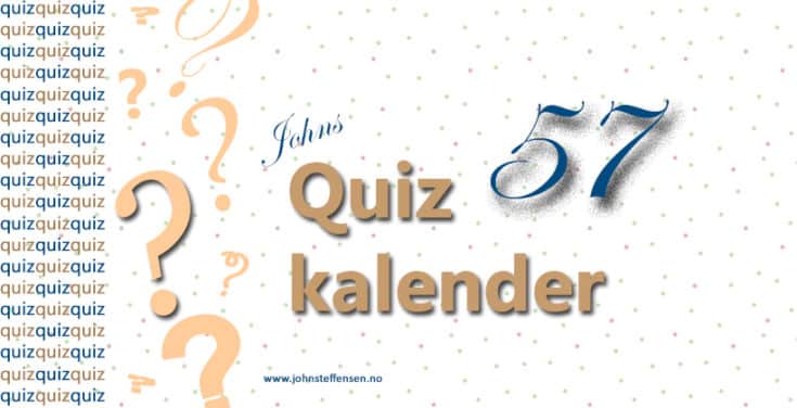 Quizkalender 57 v2 www. Johnsteffensen. No