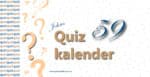 Populær quiz forlenges 5 Quizkalender 59 - kule flagg