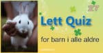 Quiz for barn i alle aldre - 33 12 Quiz for barn i alle aldre - 27