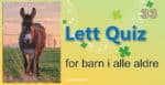 Quiz for barn i alle aldre - 33