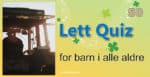 Quiz for barn i alle aldre - 50