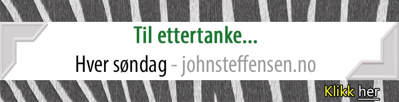 Til ettertanke. Bibelord hver sondag. Johnsteffensen. No