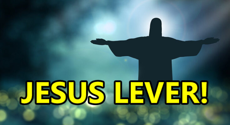 Jesus er oppstått! Jesus lever! Illustrasjon av geralt (pixabay) for johnsteffensen. No