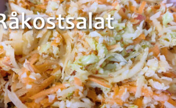 Råkostsalat er noe av det sunneste vi kan spise. Foto: john steffensen